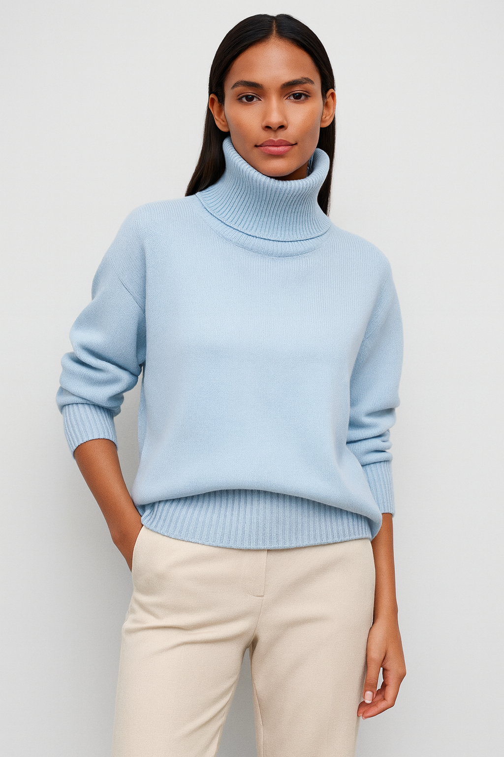 THE NOVARA OVERSIZED TURTLENECK