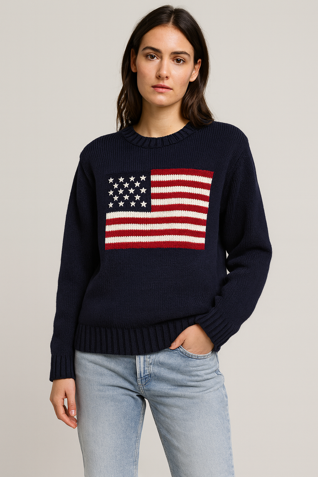 THE KNITTED AMERICA SWEATER